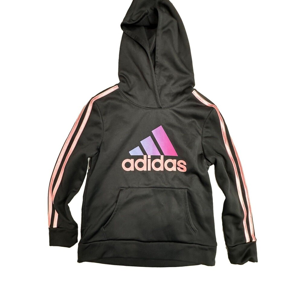 Adidas Youth Tech Fleece Hoodie —SIZE M 10-12Chest 28”
